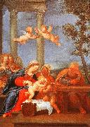 Francesco Albani The Holy Family oil on canvas